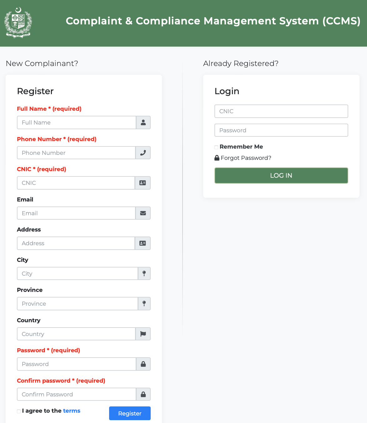 Citizen Engagement Dashboard
