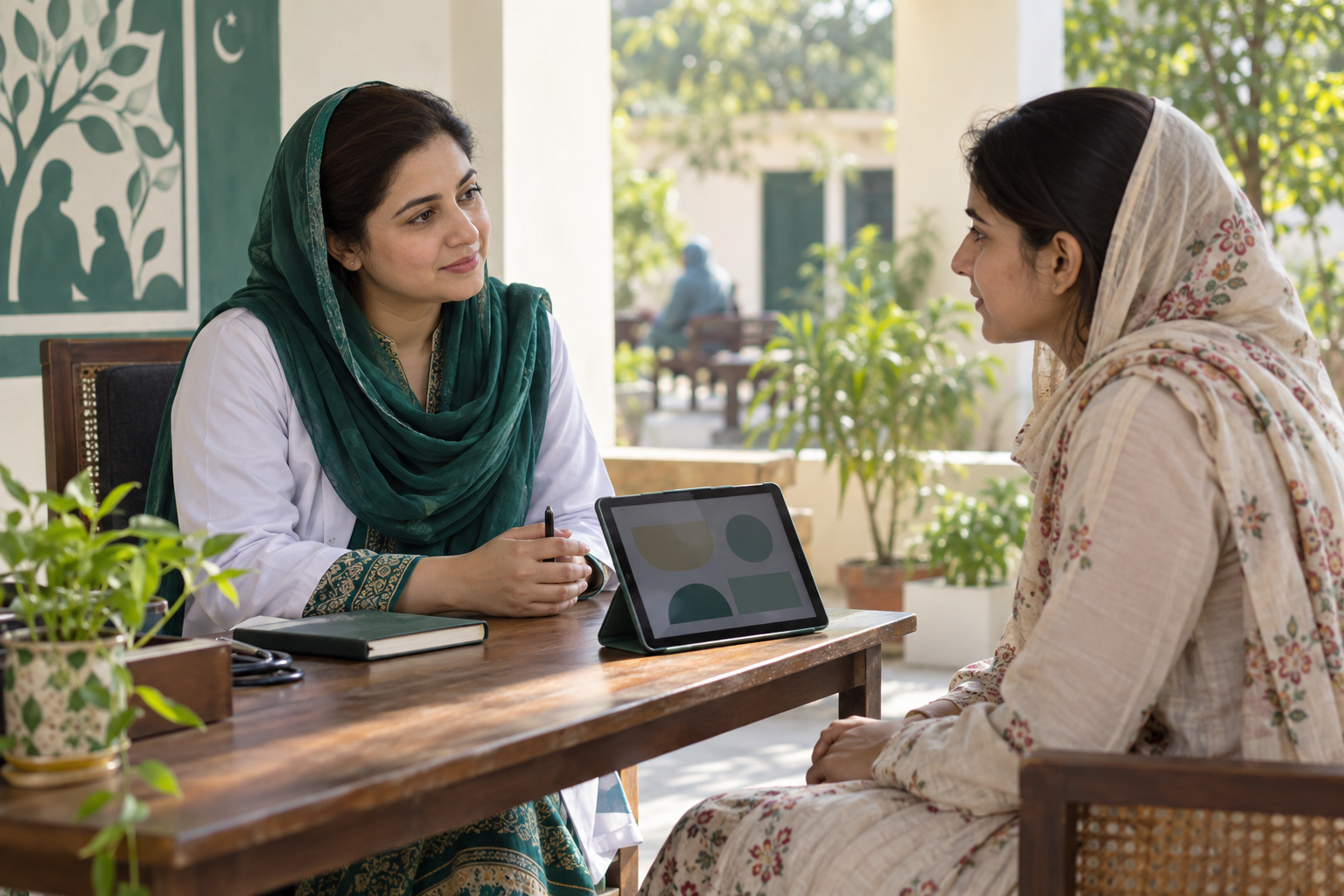 A rights-based digital solution for public mental healthcare in Pakistan
