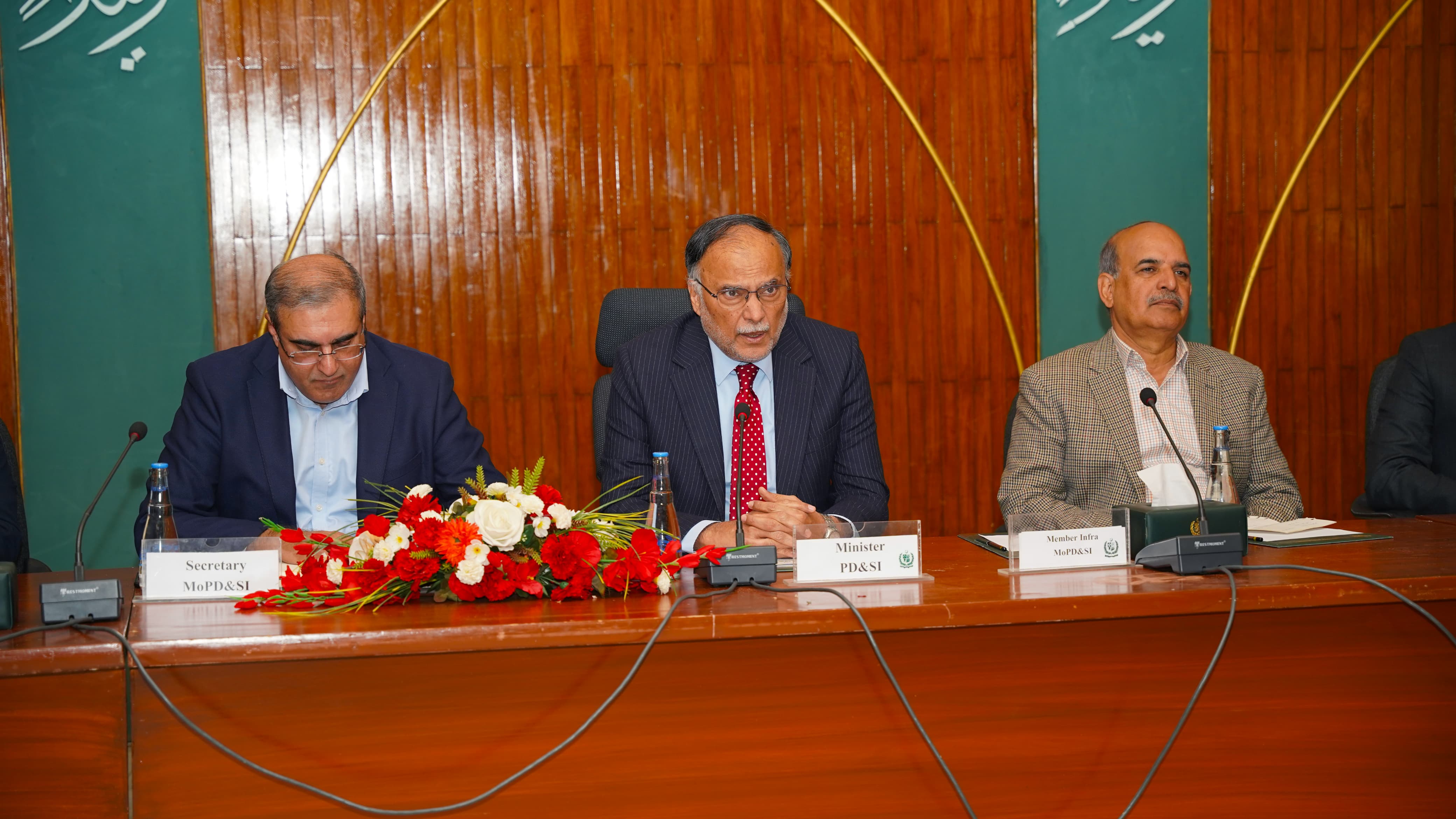 Minister Ahsan Iqbal chaired a high-level meeting on the operationalization of Gwadar Port in Islamabad