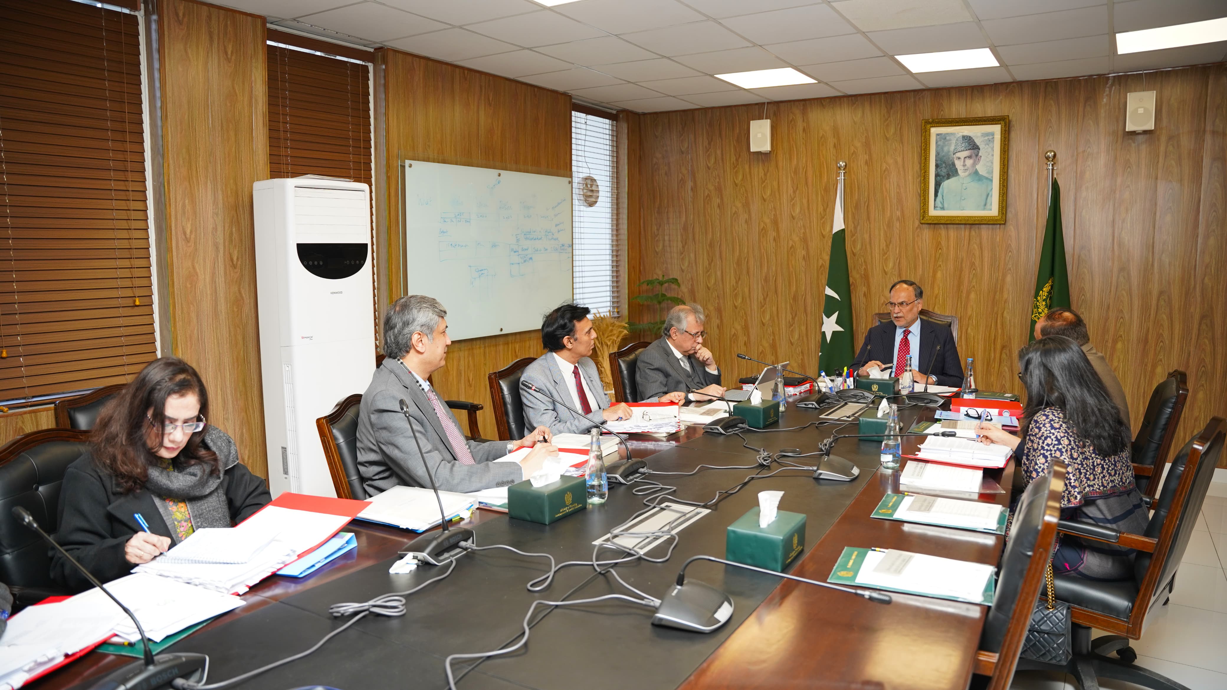 Ahsan Iqbal Chairs 25th Board Meeting of National School of Public Policy
