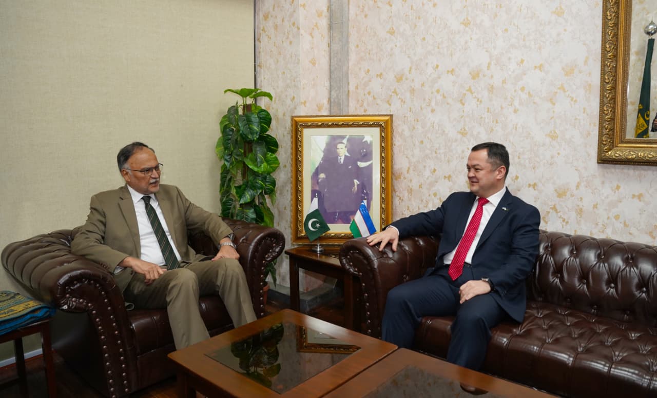 Ahsan Iqbal, Uzbek Ambassador Discuss Expanding Strategic Cooperation in Education, Connectivity, Trade and Cultural Exchange
