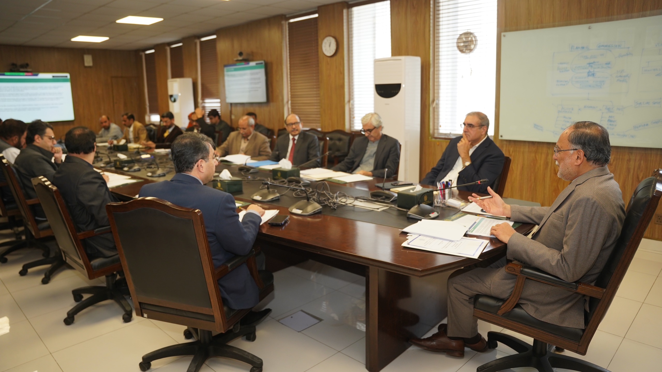 9th Steering Committee Meeting on Socio-Political Domain Held Under Chairmanship of Ahsan Iqbal