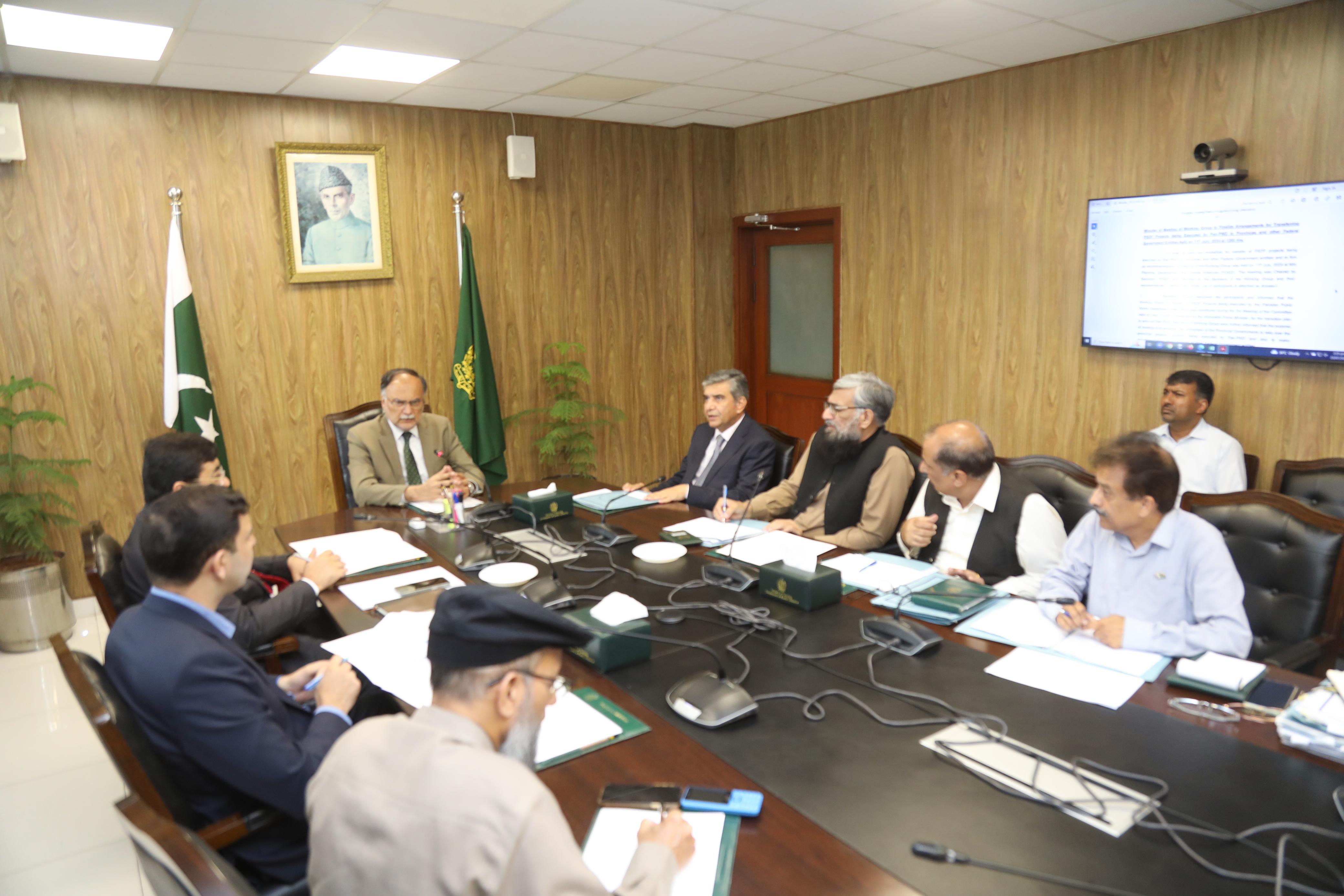 Federal Minister Ahsan Iqbal Chairs Meeting to Finalize Transfer of PSDP Projects Executed by Pak-PWD
