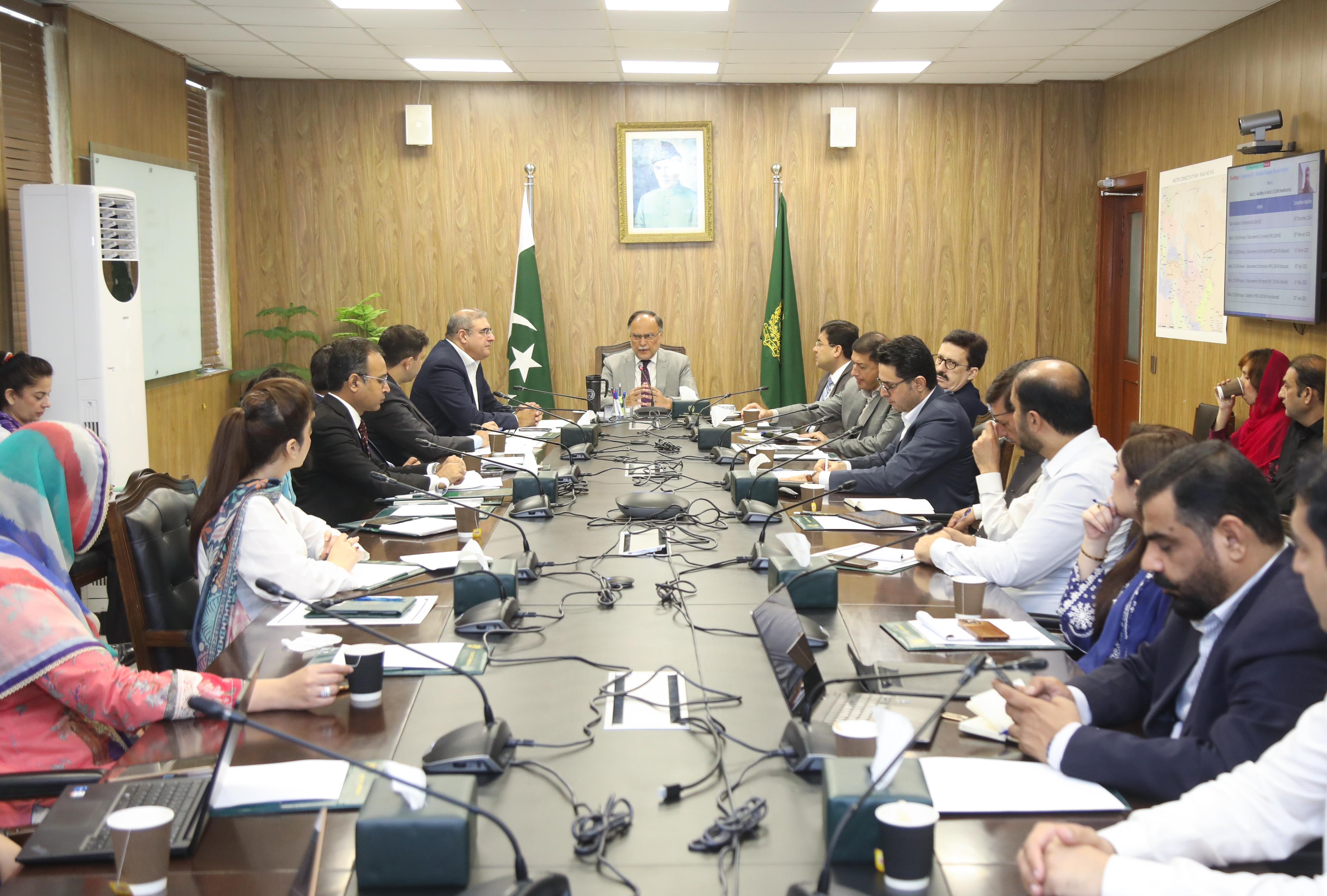 An important meeting of the Integrated Flood Resilience and Adaptation Project (IFRAP) was held under the chairmanship of Federal Minister for Planning, Mr. Ahsan Iqbal.