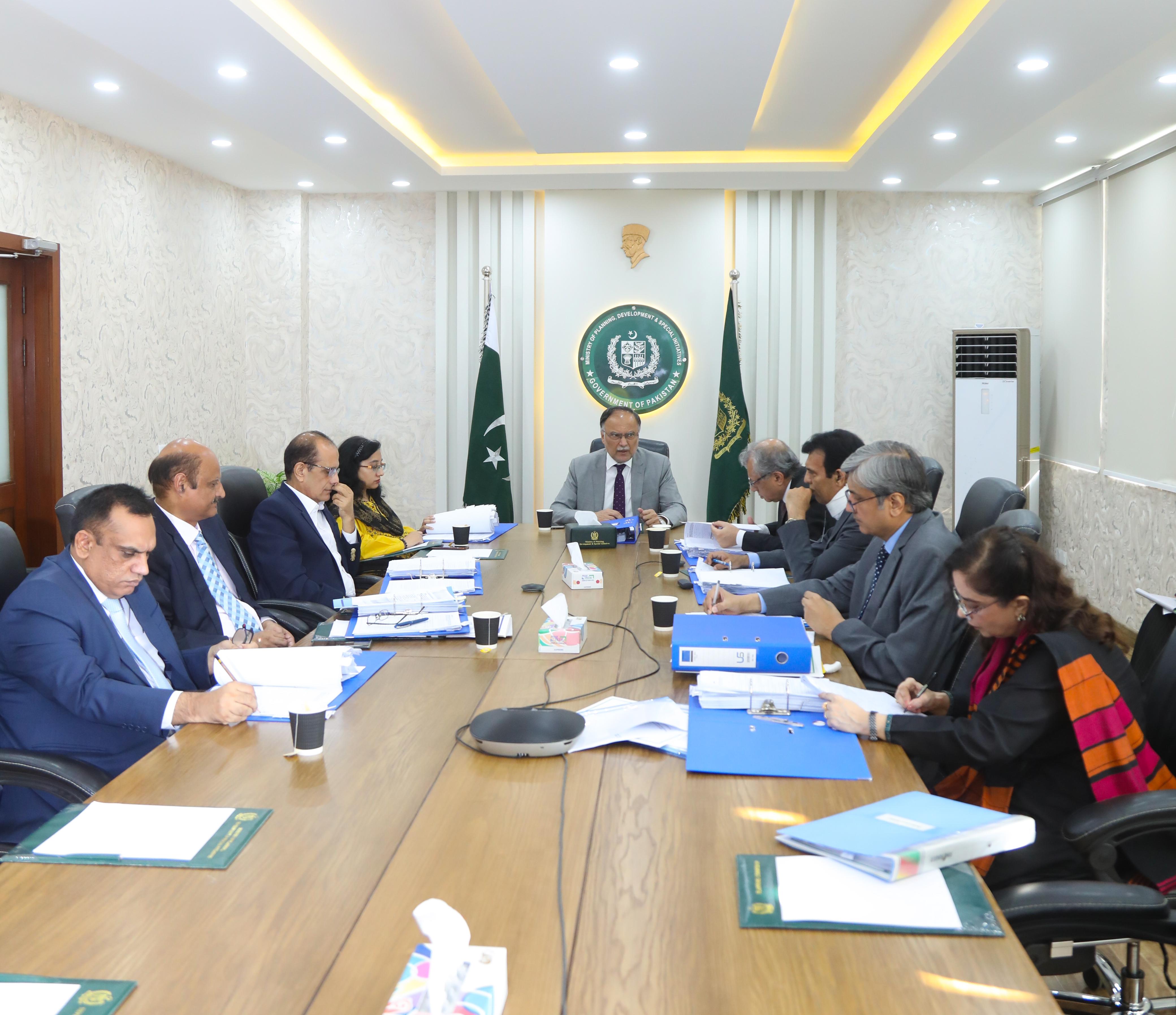 Federal Minister for Planning, Development & Special Initiatives, Mr. Ahsan Iqbal, chaired the 24th Board of Governance meeting of the National School of Public Policy (NSPP)