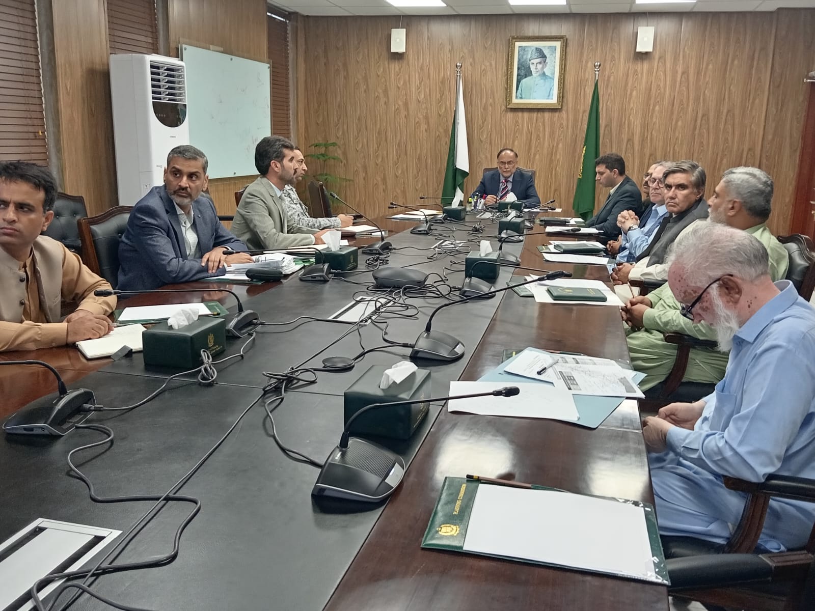 Federal Minister for Planning, Development & Special Initiatives, Ahsan Iqbal, chaired a high-level review meeting in Islamabad on Friday to address the challenges hindering the development of Gwadar Port and the Free Zone. 
