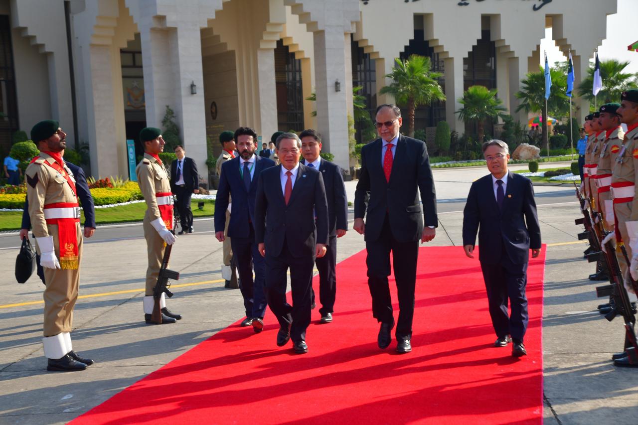 Chinese Premier Li Qiang Departs Pakistan After Attending 23rd SCO Summit