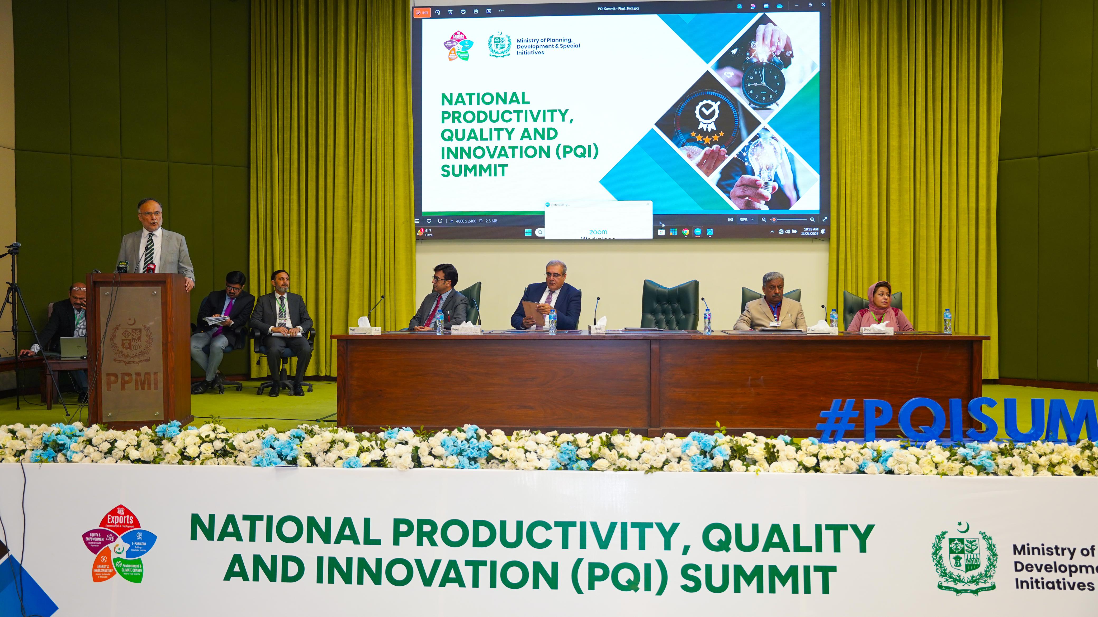 Pakistan Must Focus on Productivity, Quality, and Innovation to Strengthen Economy: Ahsan Iqbal