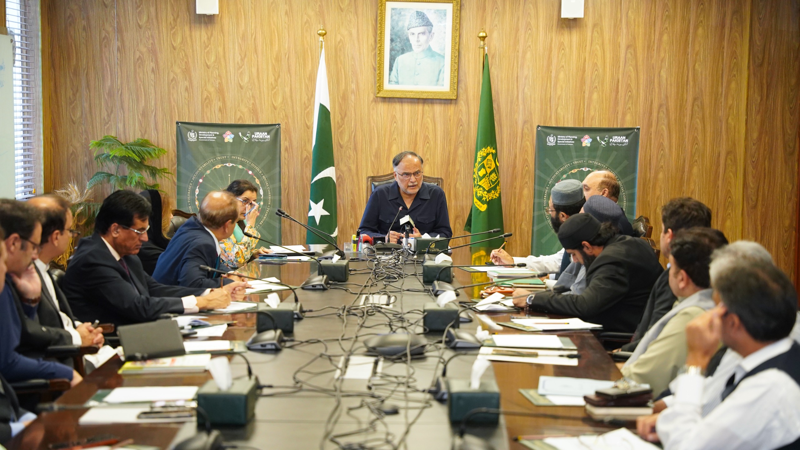 Ahsan Iqbal Calls for Restoring Moral Values and Strengthening Ethical Foundations for National Development
