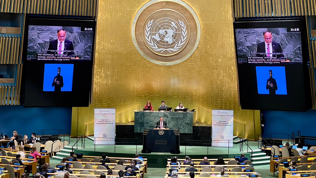 Ahsan Iqbal Calls for Greater Global Solidarity to Achieve SDGs at UN High-Level Political Forum