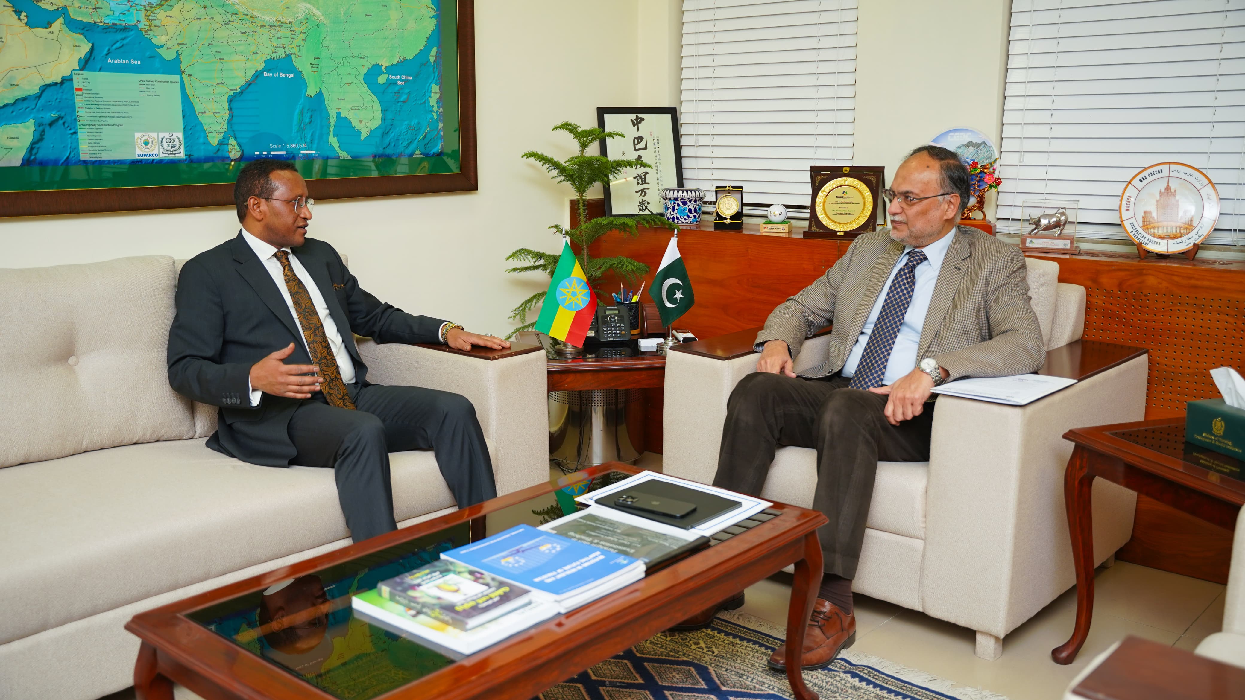 Ethiopian Ambassador Dr. Jemal Bekar Commends  ‘Uraan Pakistan’ Initiative
