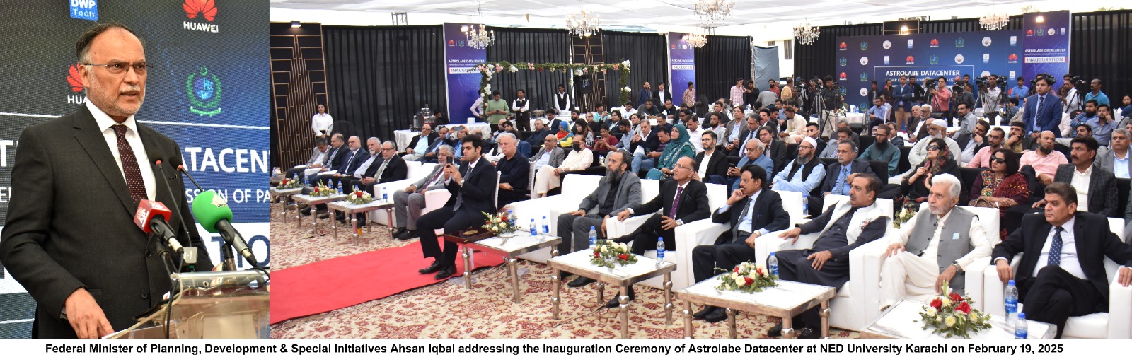 Federal Minister Ahsan Iqbal Inaugurates Astrolabe Data Center, Unveils Vision for AI-Driven Future