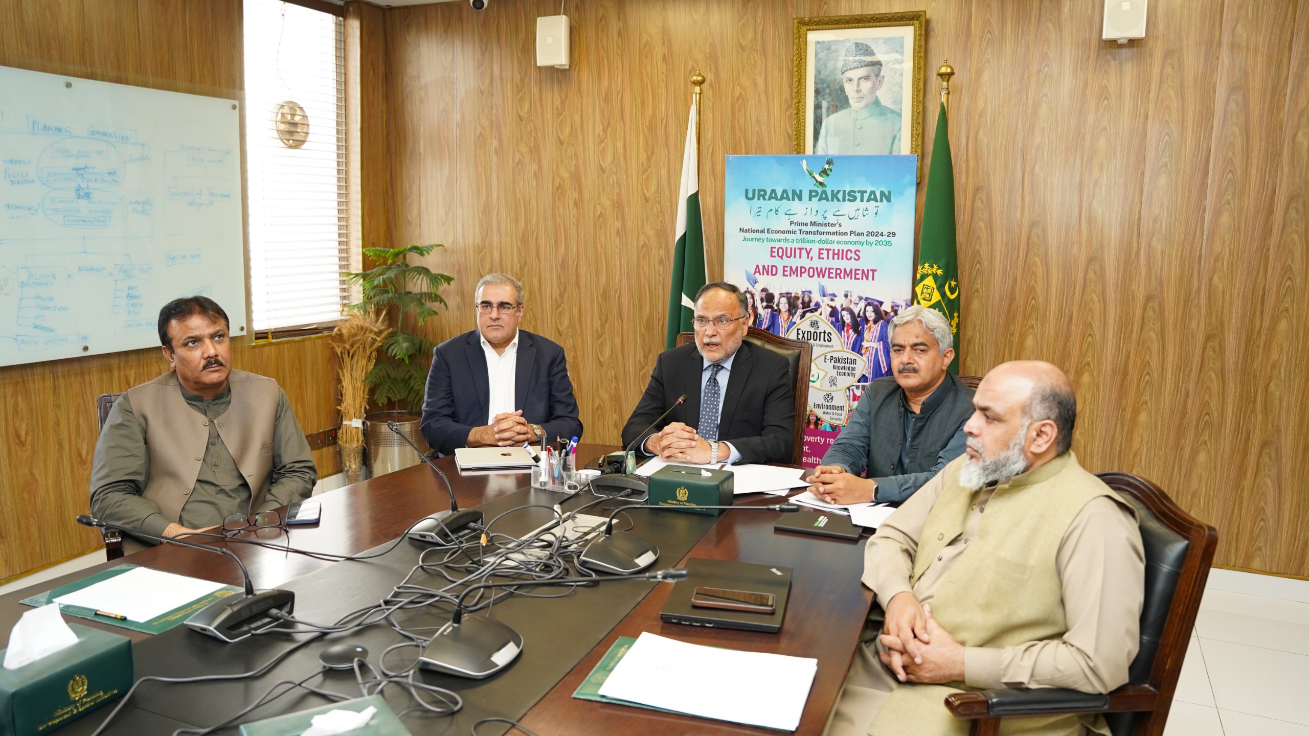 Pakistan Shows Economic Stabilization Amid Global Challenges: Ahsan Iqbal at Monthly Development Report Launch