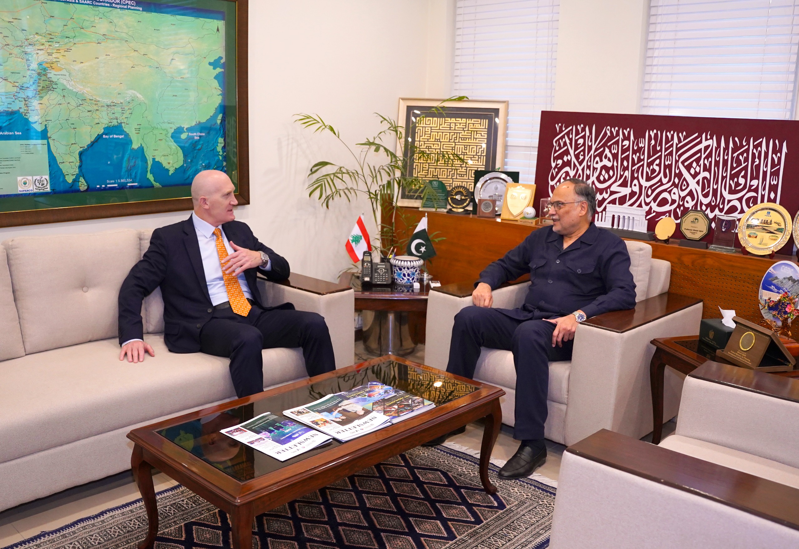 Pakistan, Lebanon to Enhance Cooperation in Trade, Education, Tourism and Sports