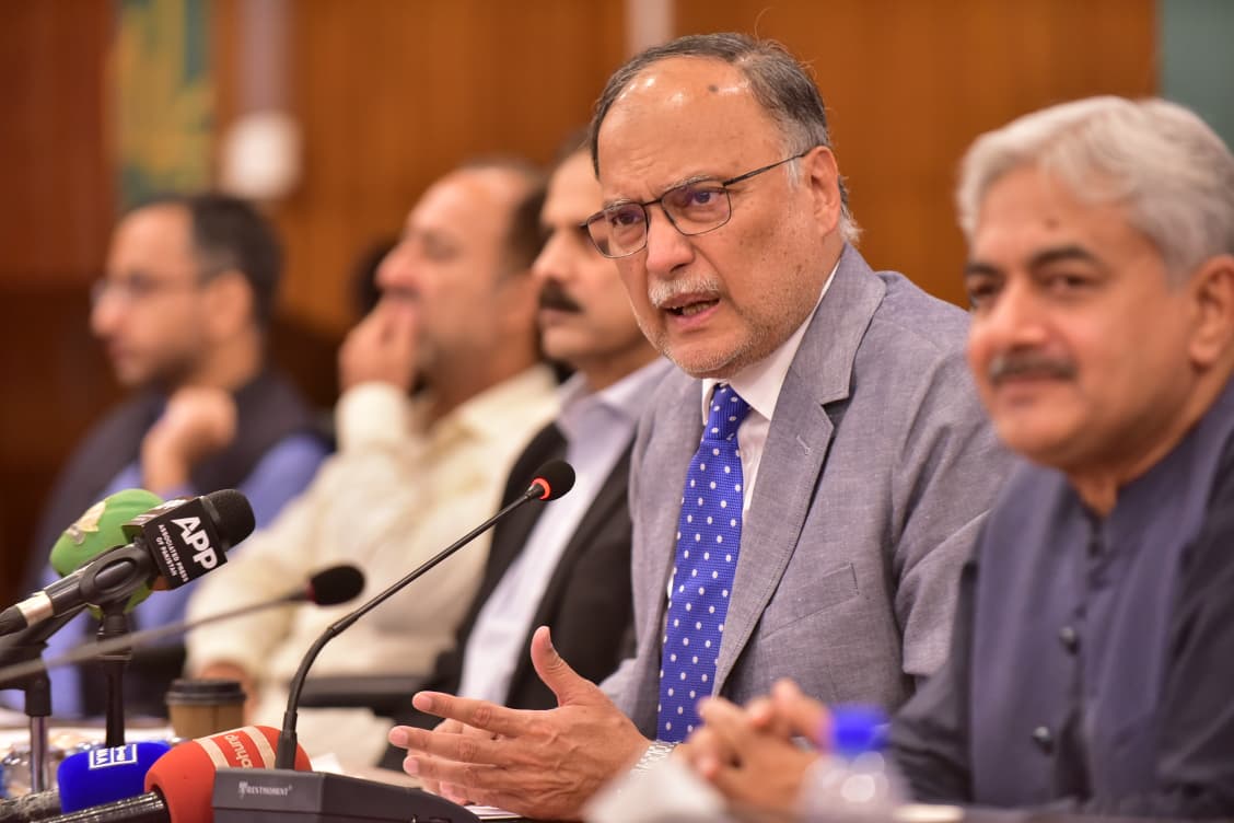Political Differences Should Be Resolved Through Parliament and Courts, Says Ahsan Iqbal
