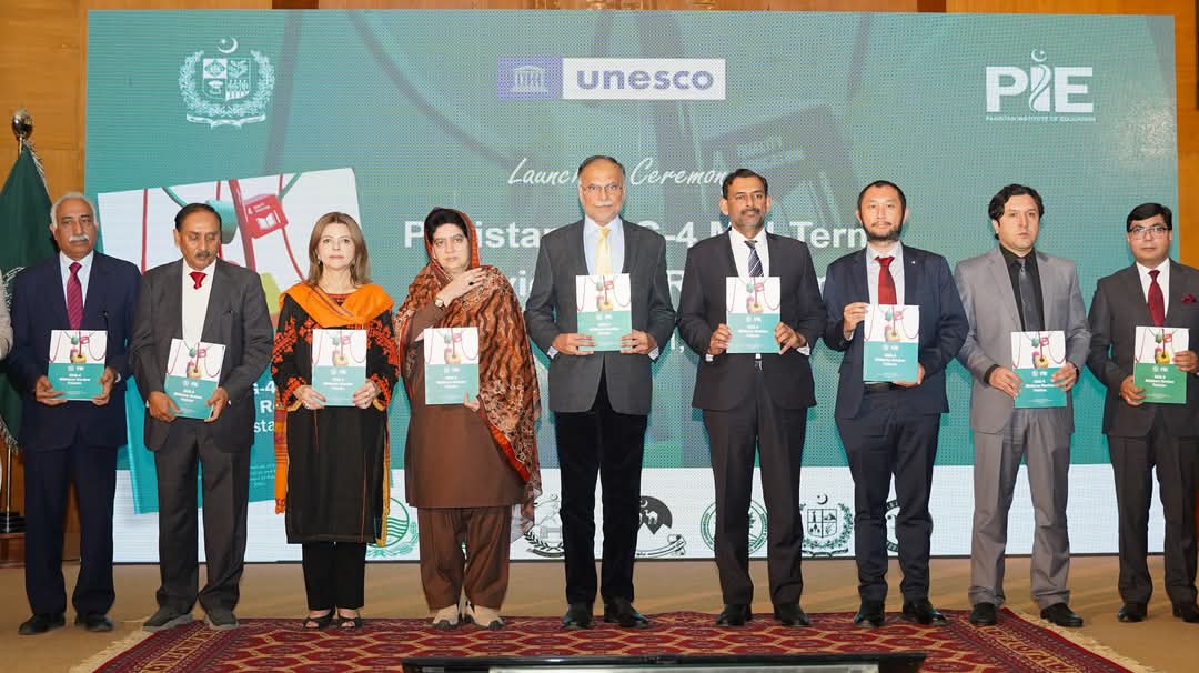 The Government of Pakistan, through the Ministry of Federal Education and Professional Training (MoFE&PT) and the Pakistan Institute of Education (PIE), in collaboration with UNESCO in Pakistan launched the Sustainable Development Goal 4 (SDG4) Midterm Review (MTR) Report at Allama Iqbal Open University, Islamabad on Tuesday