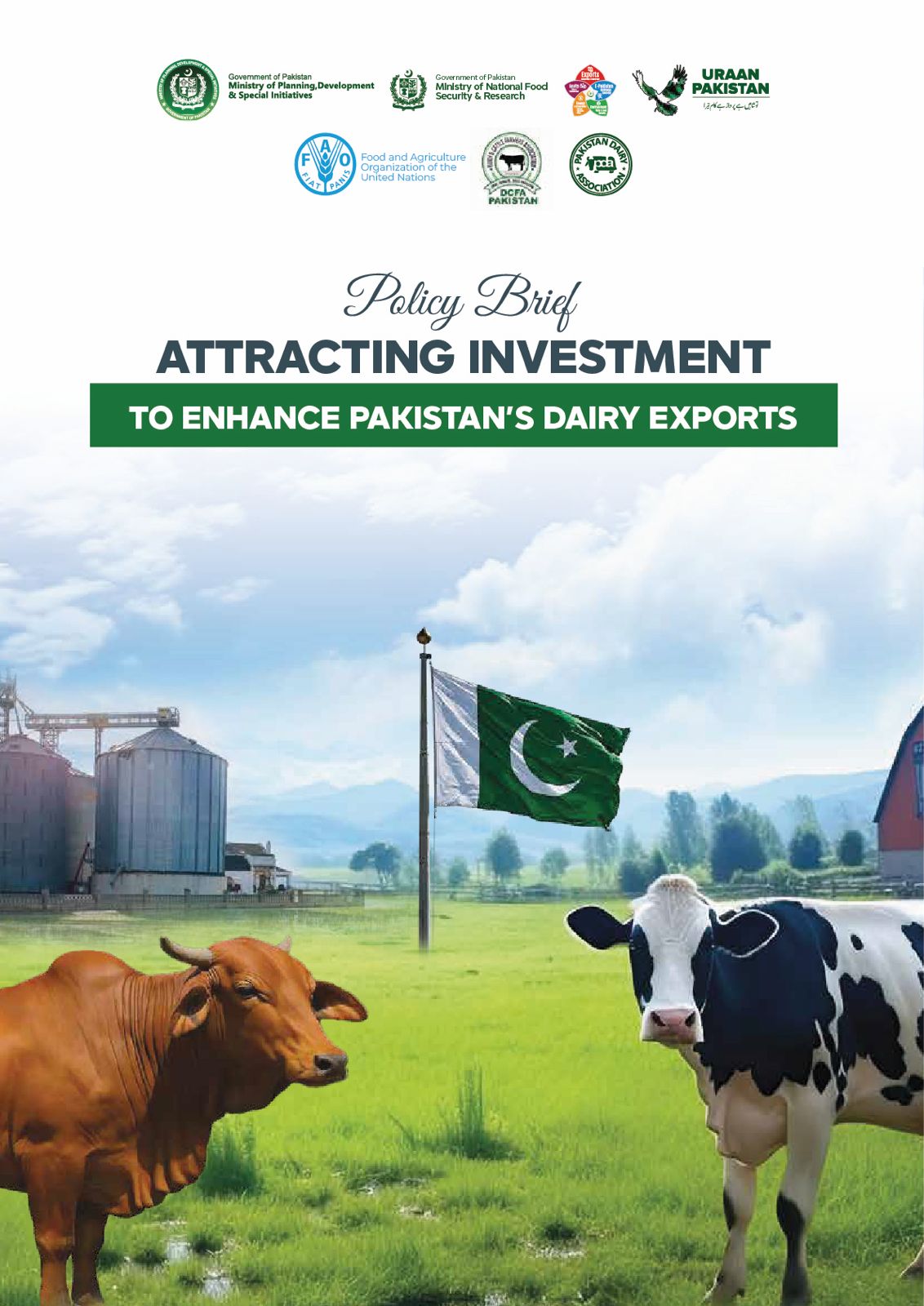 Cover of Policy Brief: Attracting Investment to Enhance Pakistan’s Dairy Exports